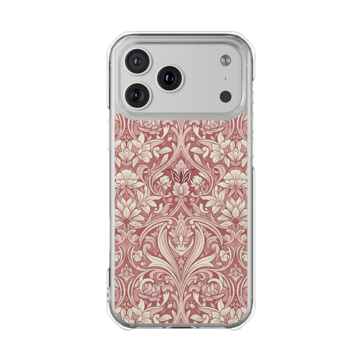 Cherry Gleam | Clear MagSafe Case