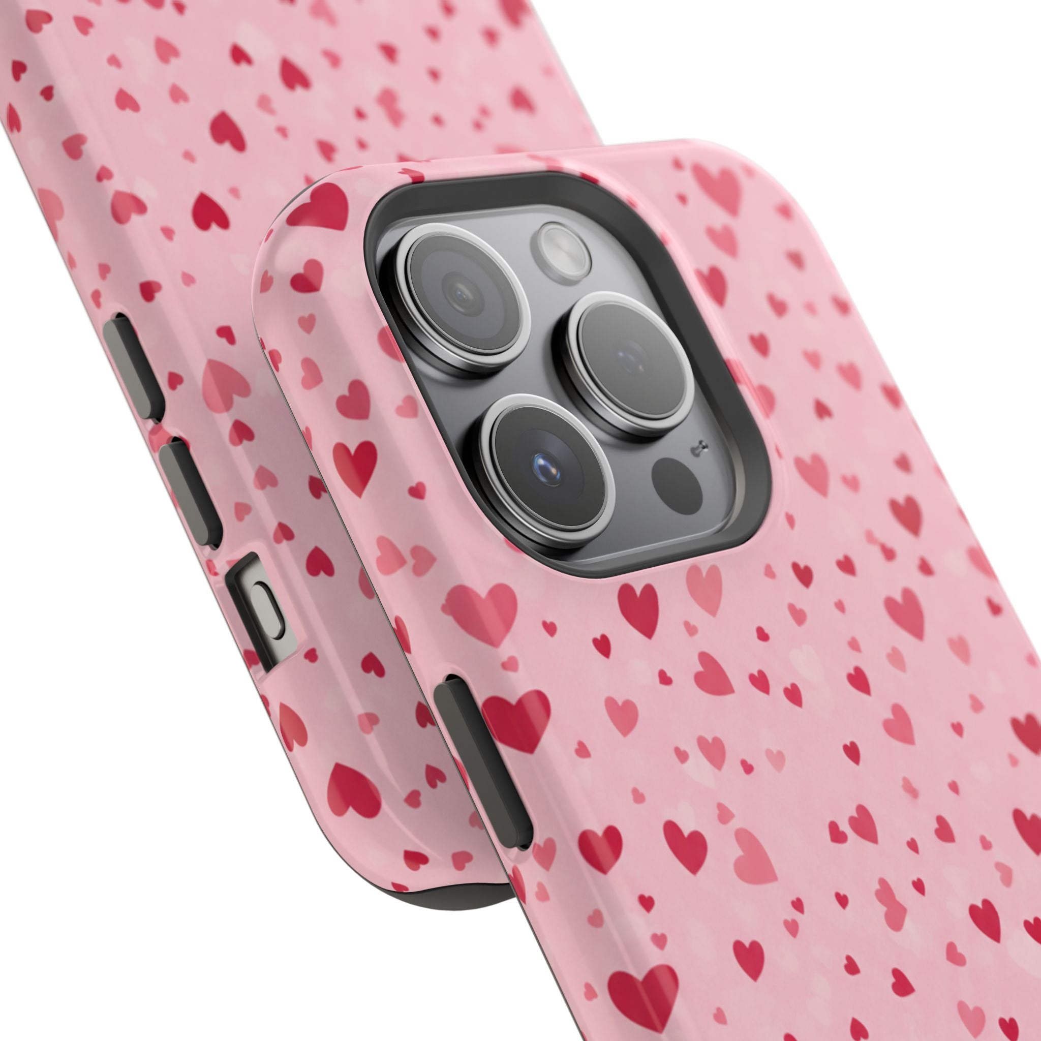 Blush Ditsy Heart | Tough MagSafe Case