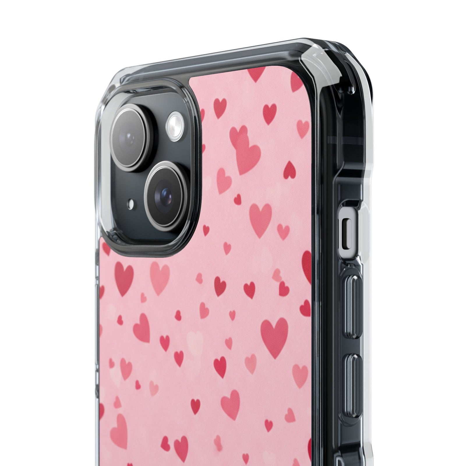 Heart Sprinkle | Clear MagSafe Case