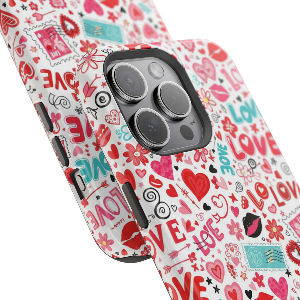 Sweetheart Doodle | Tough MagSafe Case
