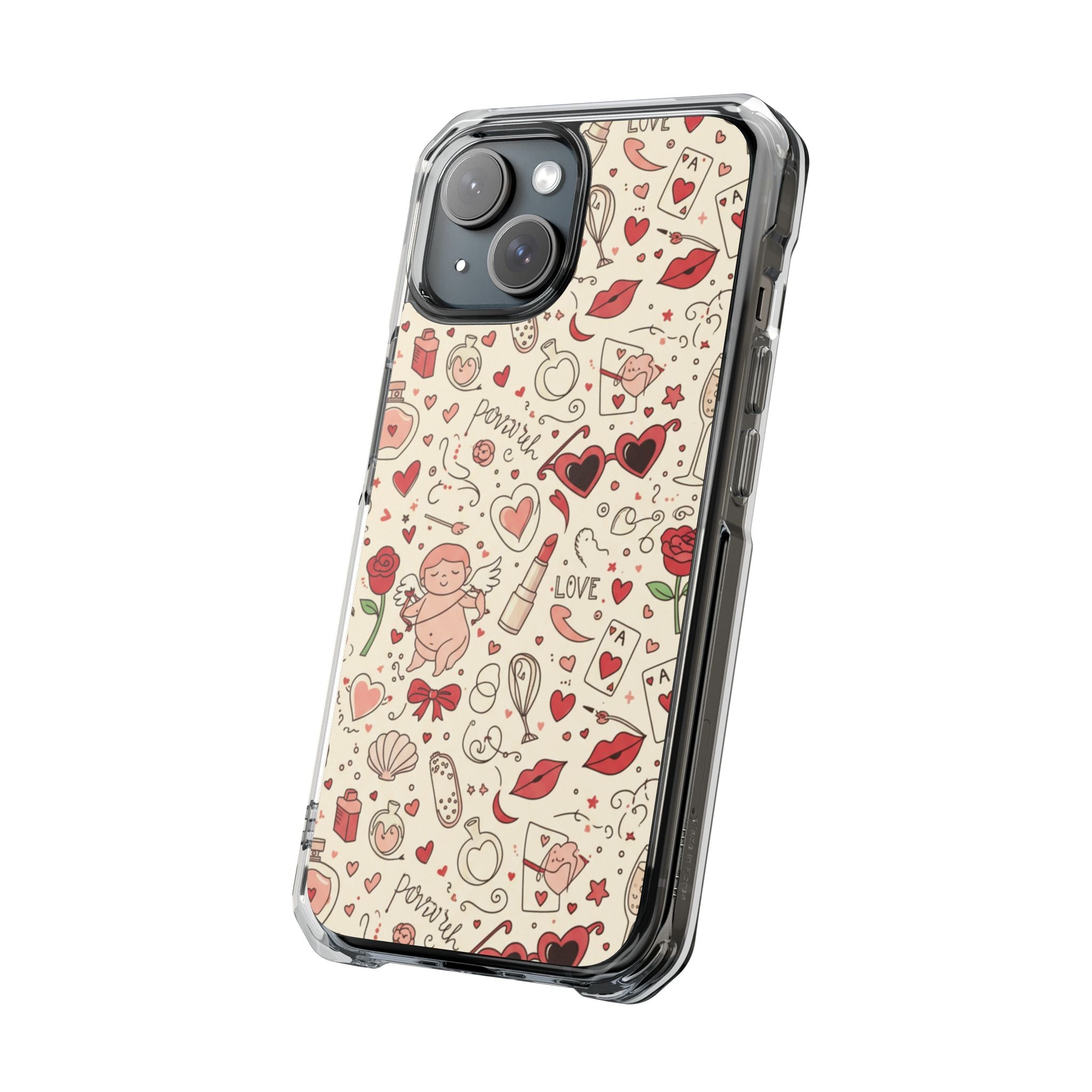 Romantic Glow | Clear MagSafe Case