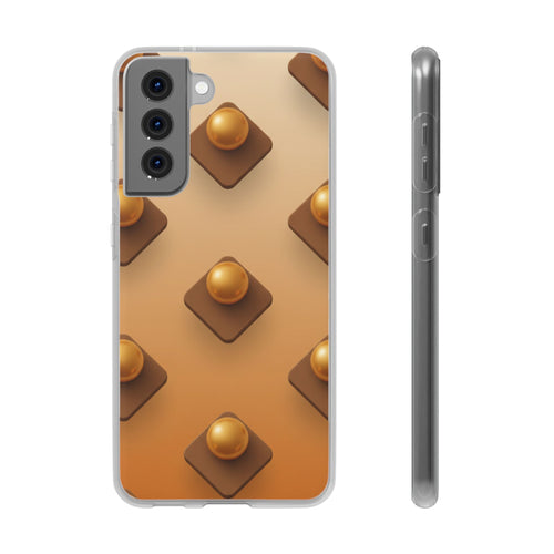 Amber Studs | Samsung Clear Case