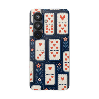Heart Dominoes | Clear Case — product image 17