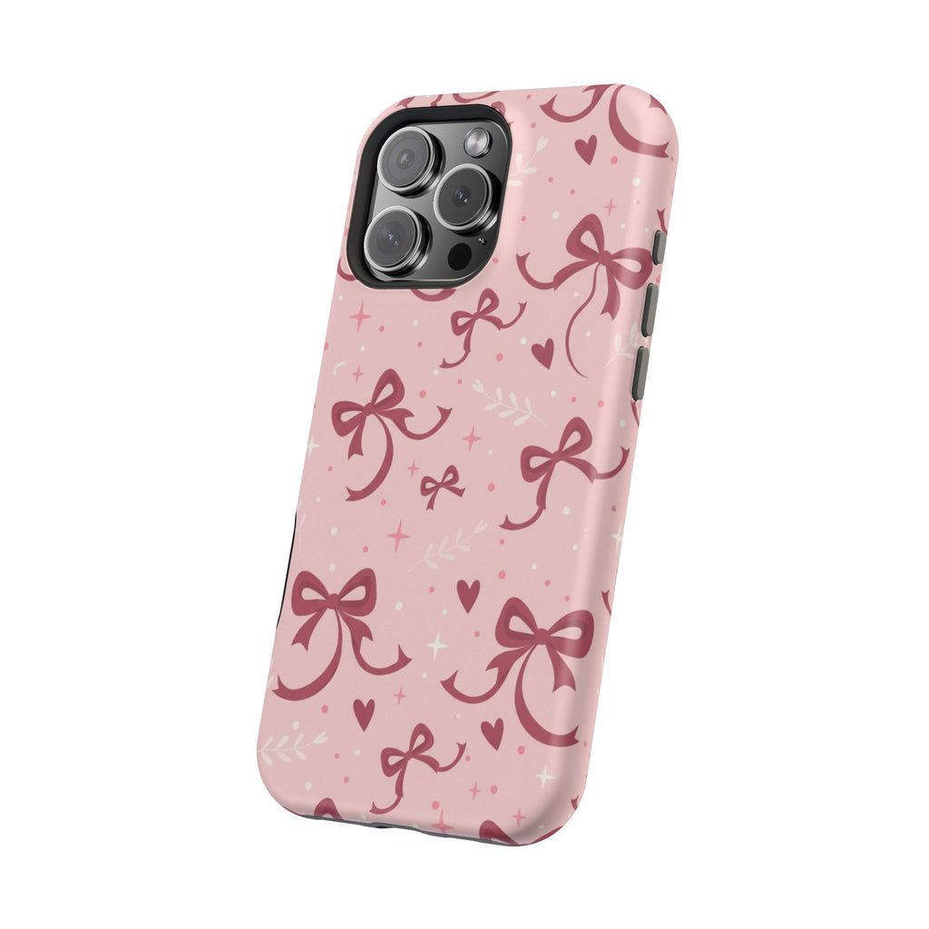 Coquette Bow Print | Tough MagSafe Case
