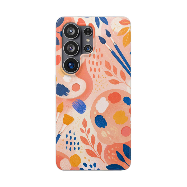 Coral Palette phone case design