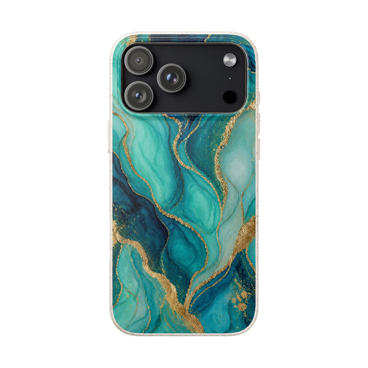 Turquoise Veins | Biodegradable Case