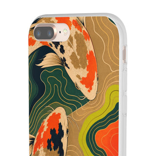 Khaki Koi | Frosted Clear Case — product image 55