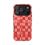 Coral Geo Tile | Tough Case