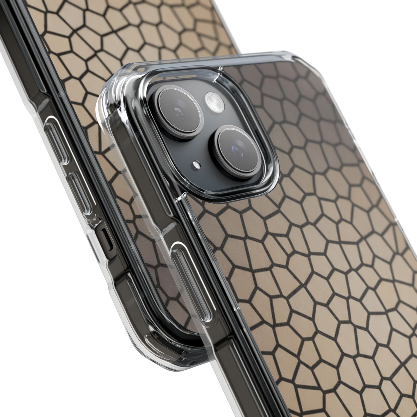 Mosaic Sunburst | Clear MagSafe Case