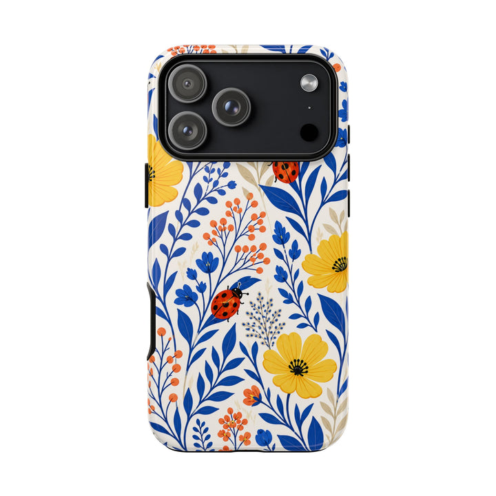 Ladybug Garden phone case design