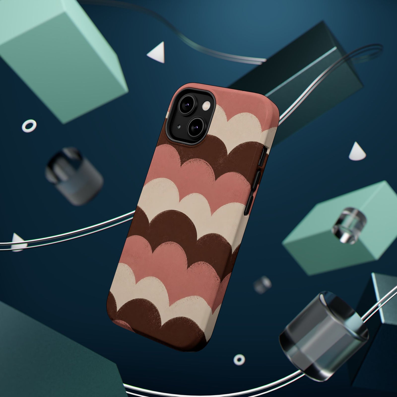 Rose Cocoa | Tough MagSafe Case