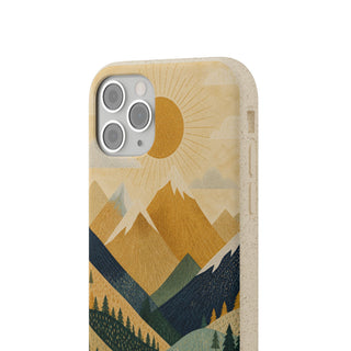 Golden Peaks | Biodegradable Case — product image 31