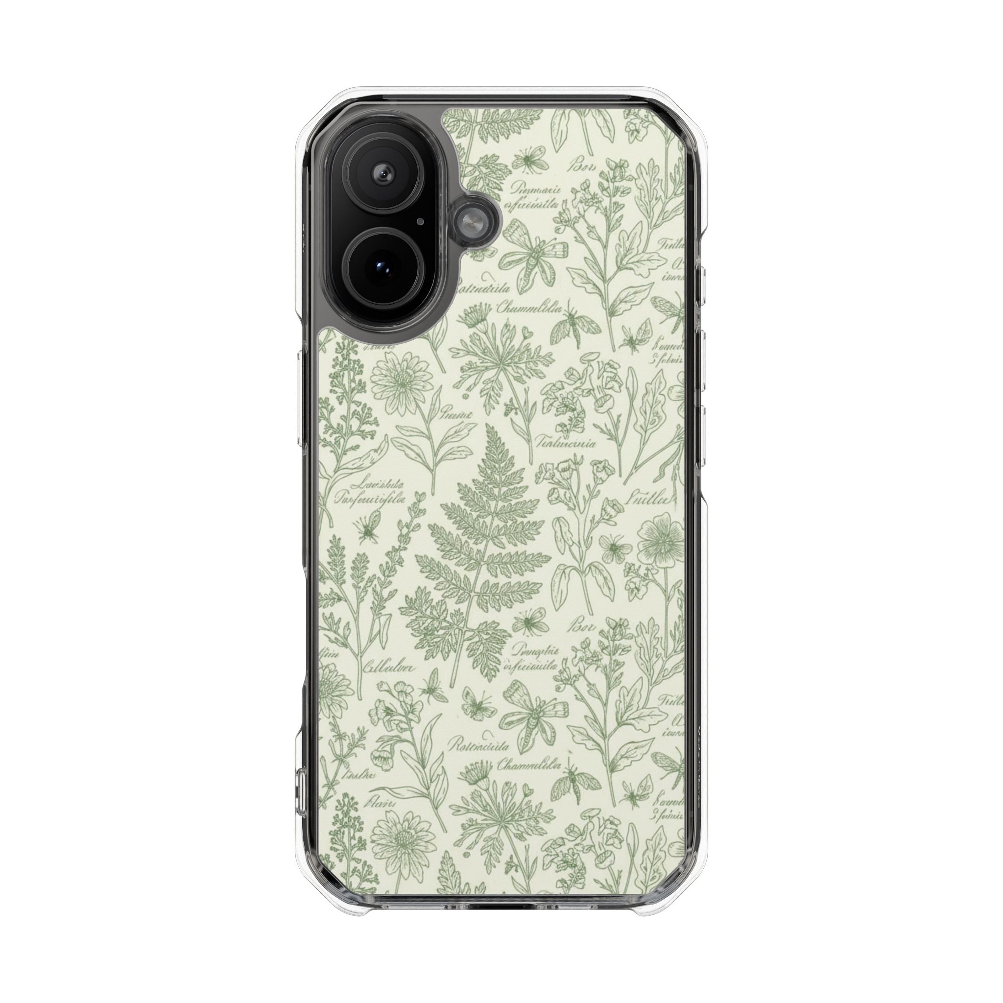 Botanical Glow | Clear MagSafe Case