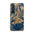 Indigo Crab | Clear Case