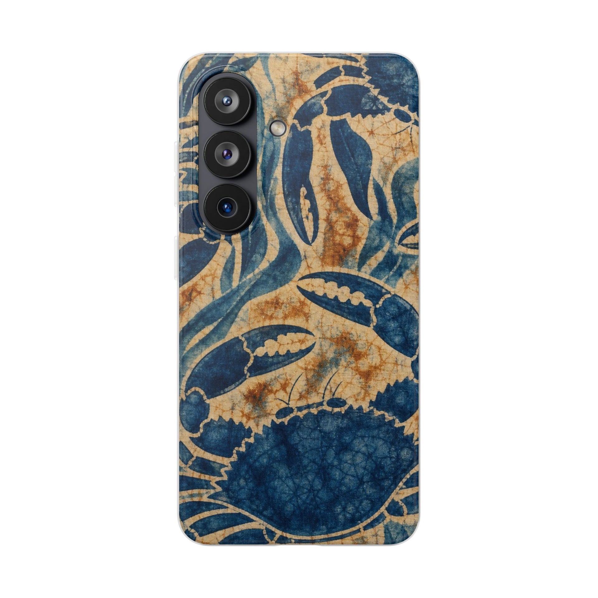 Indigo Crab | Clear Case