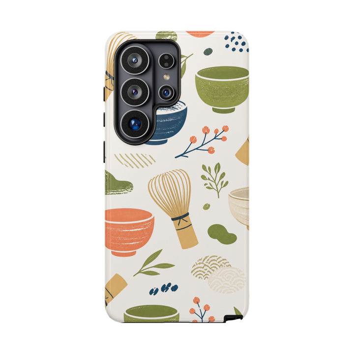 Matcha Whisks phone case design