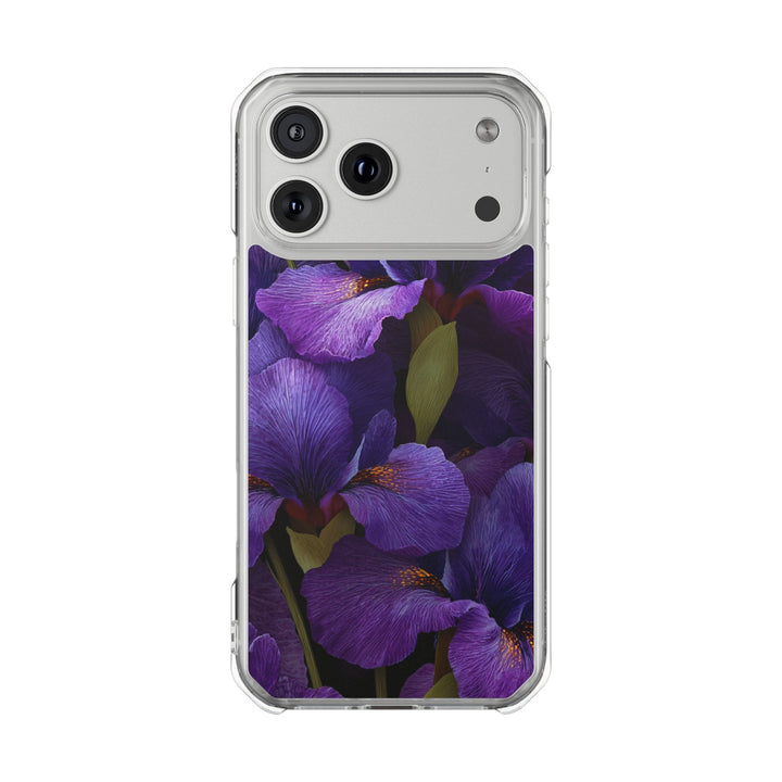 Velour Bloom | Clear MagSafe Case