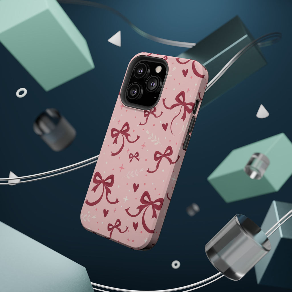 Coquette Bow Print | Tough MagSafe Case