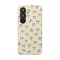 Cobalt Ribbon | Clear Case