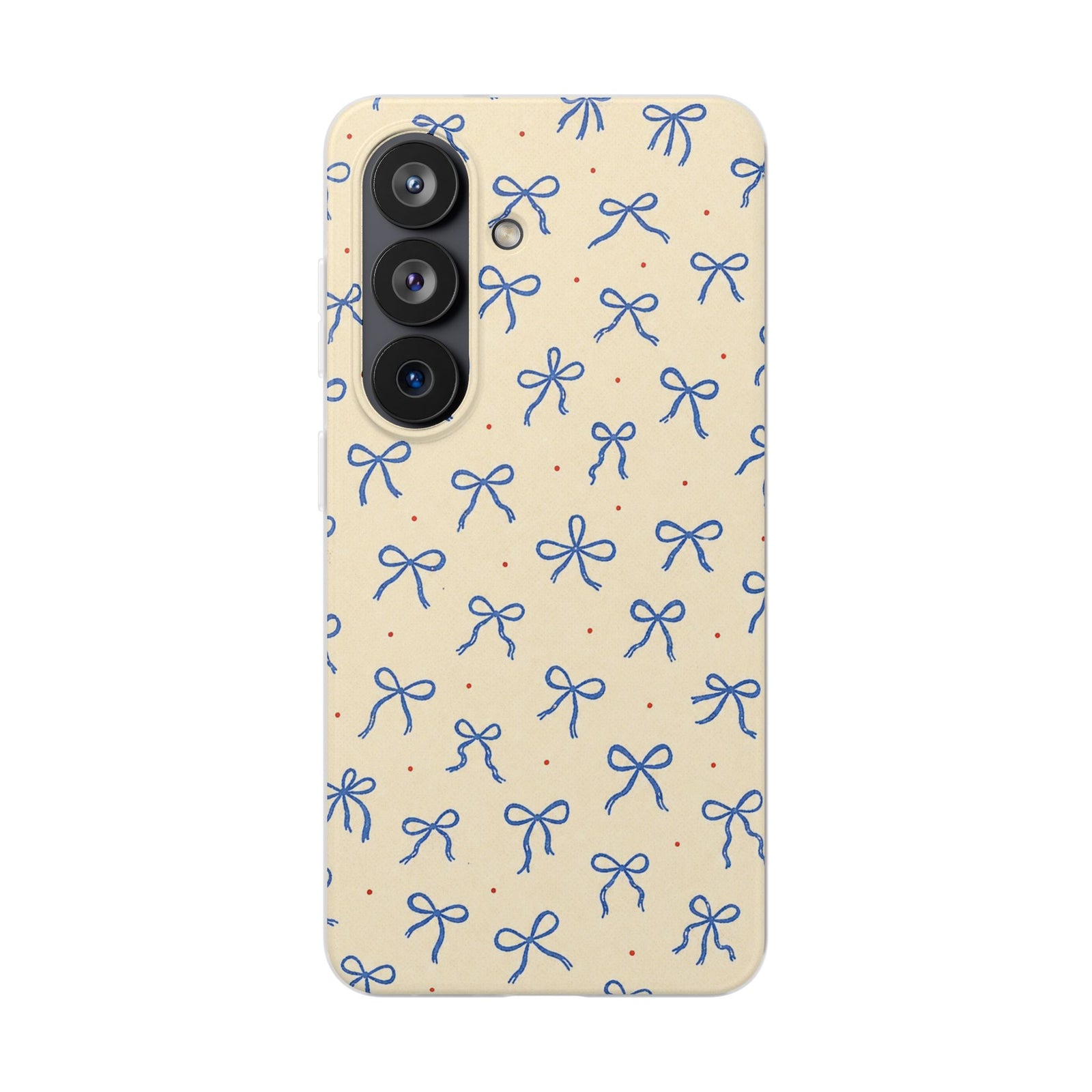 Cobalt Ribbon | Clear Case