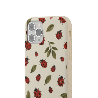 Ivory Ladybugs | Biodegradable Case
