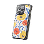Butter Poppies | Clear MagSafe Case — product image 20