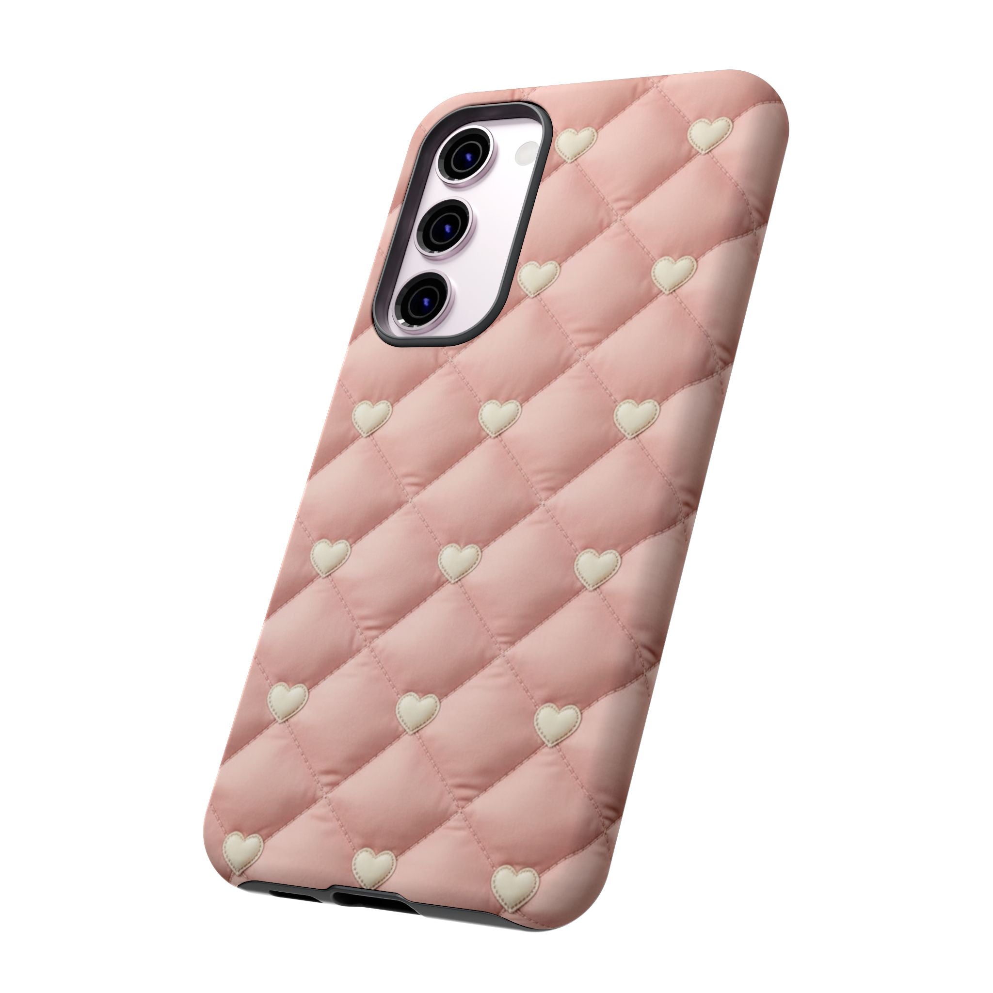 Cream Love Quilt | Tough Case