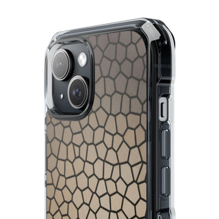 Mosaic Sunburst | Clear MagSafe Case