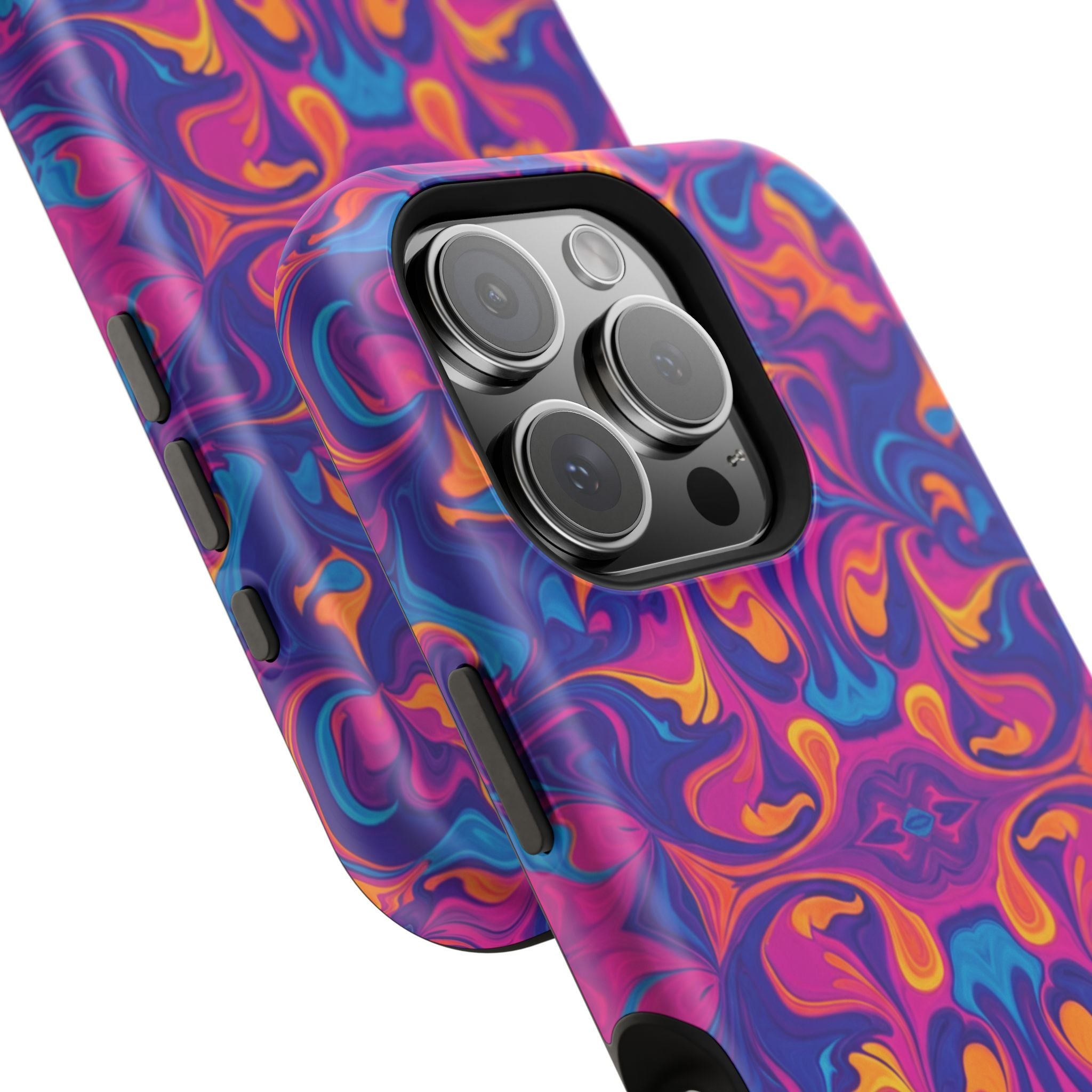 Neon Swirl | Tough MagSafe Case