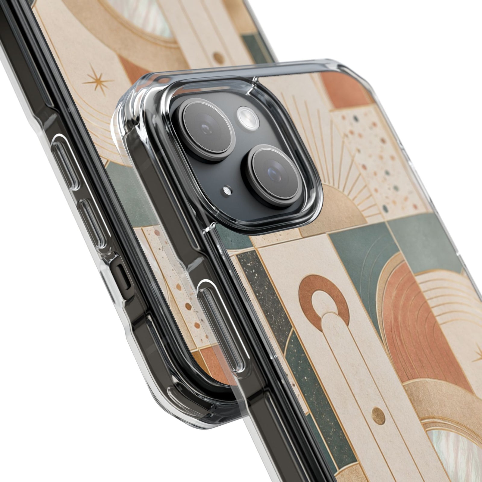 Deco Tiles | Clear MagSafe Case
