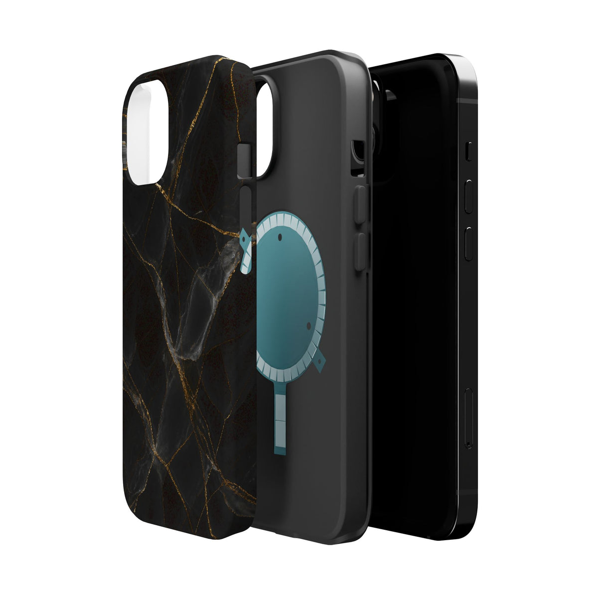 Onyx Veins | Tough MagSafe Case — product image 47