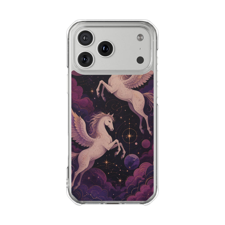 Lunar Pegasus | Clear MagSafe Case