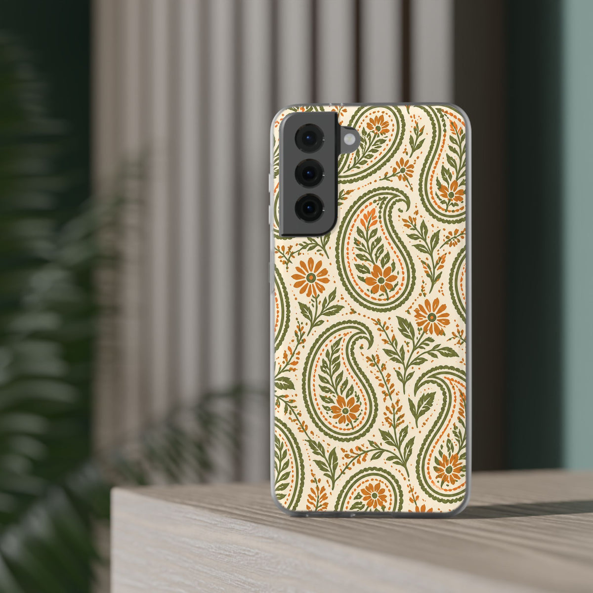 Olive Paisley | Clear Case — product image 20