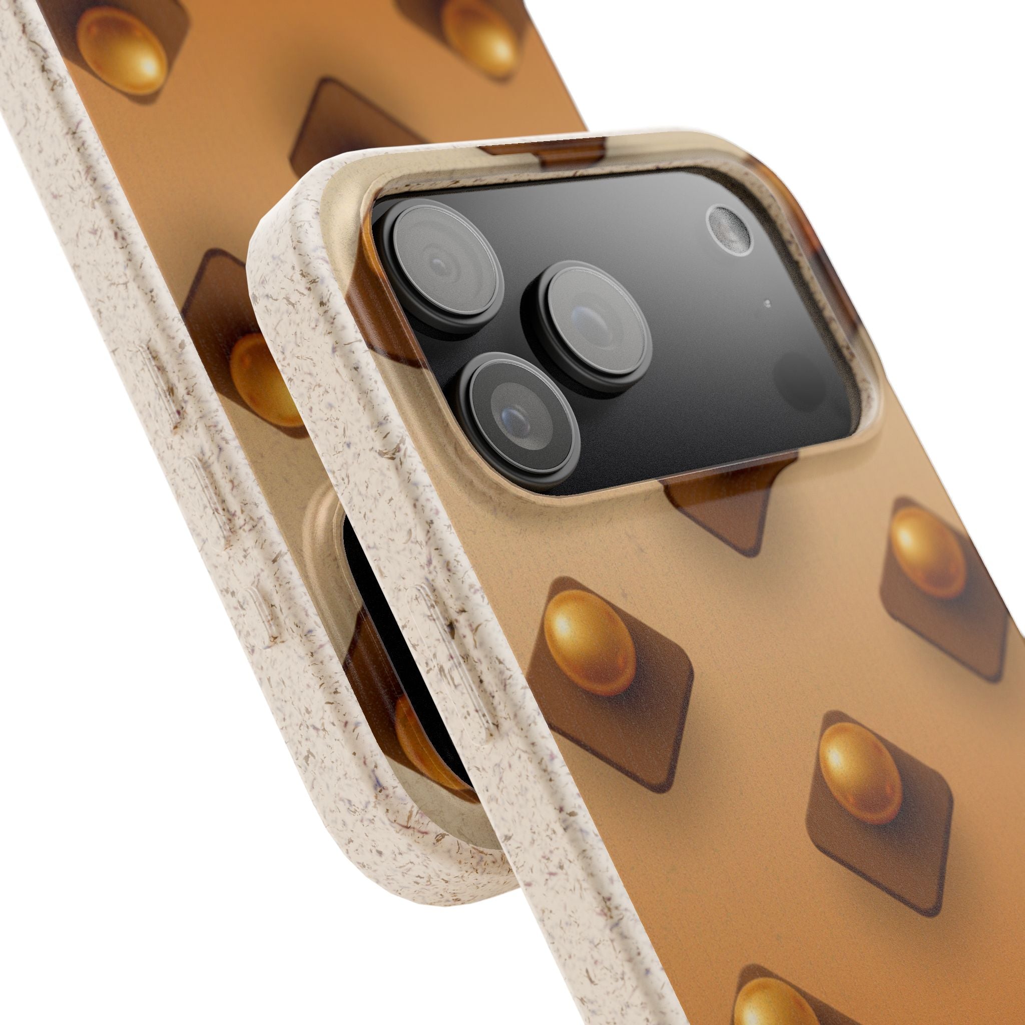 Amber Studs | Biodegradable Case