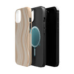Wavy Wood Vein | Tough MagSafe Case