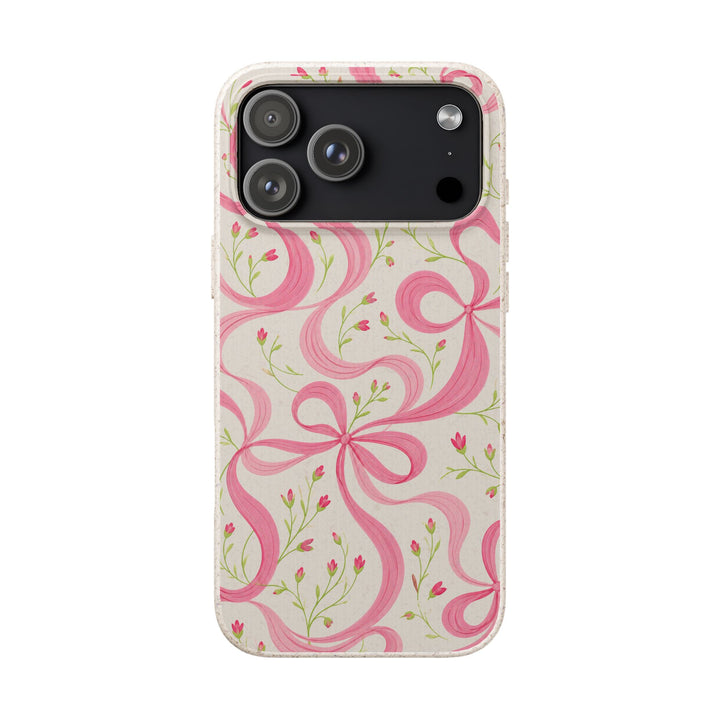 Ribbon Bloom phone case design