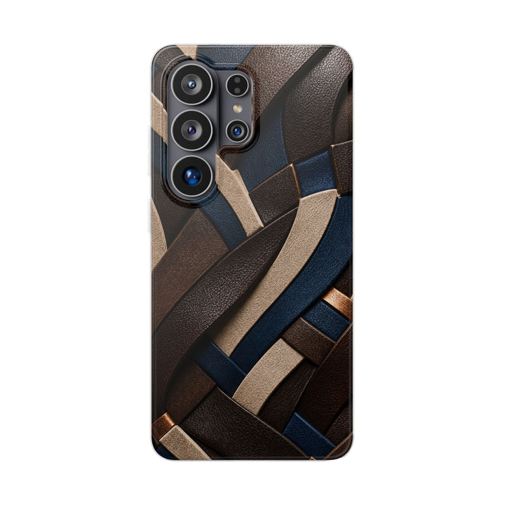 Zebra Weave | Clear Case