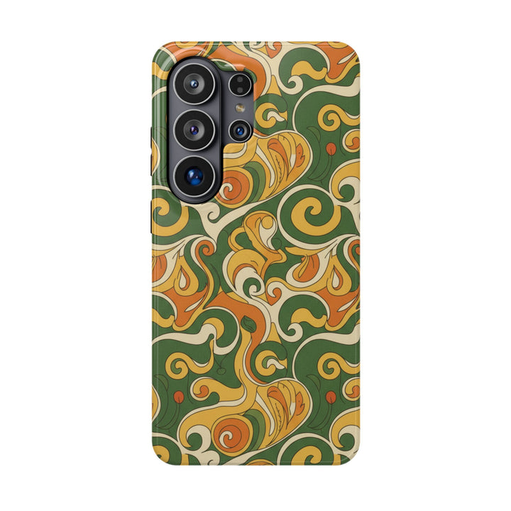 Olive Paisley | Tough MagSafe Case