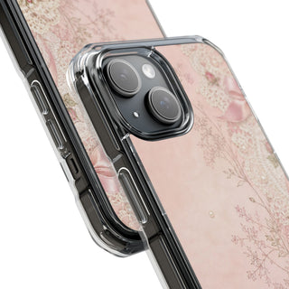 Lace Garden | Clear MagSafe Case