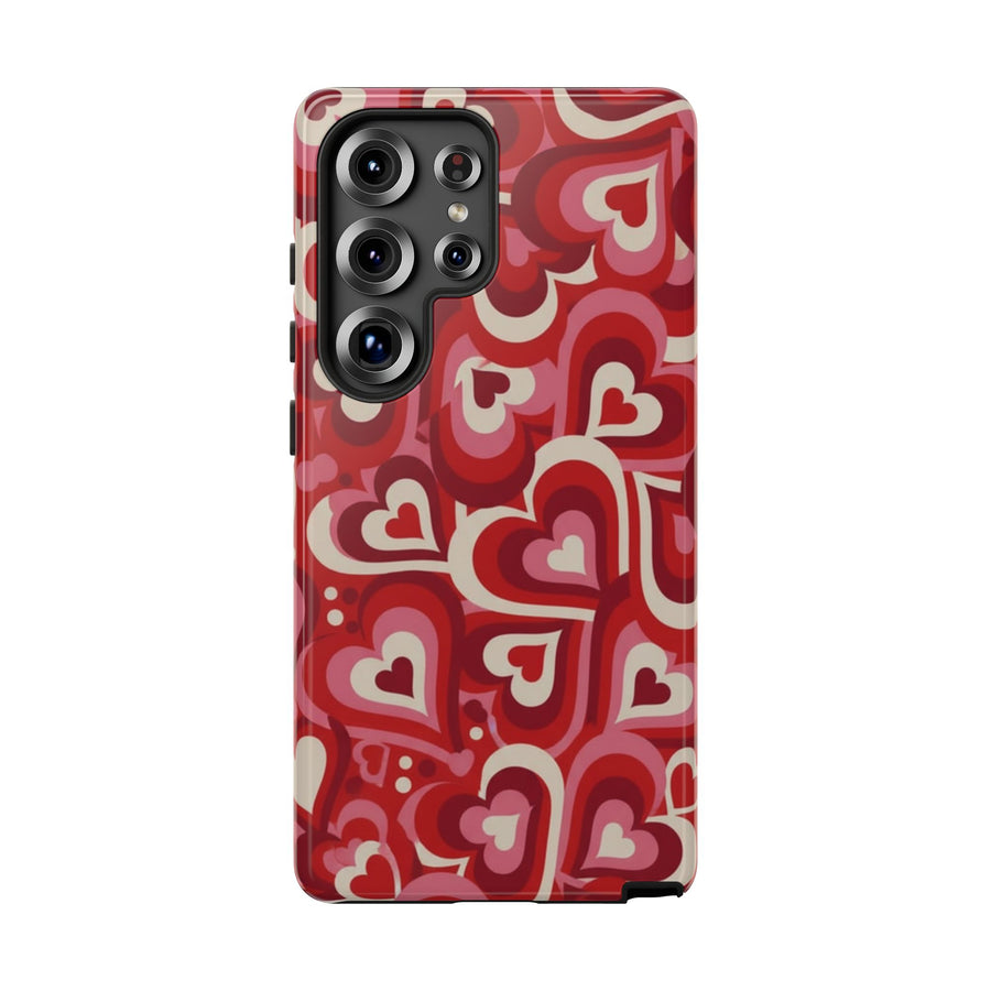 Y2K Swirl Hearts | Tough Case