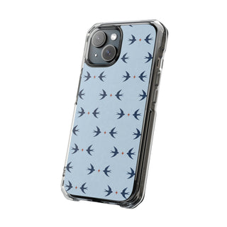 Powder Blue | Clear MagSafe Case