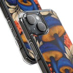 Cobalt Mushrooms | Clear MagSafe Case — product image 18