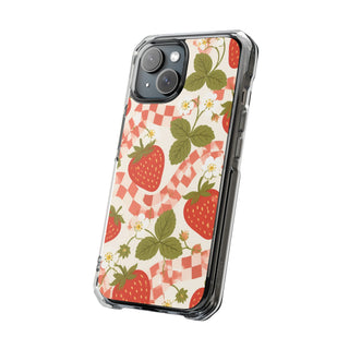 Glazed Strawberries | Clear MagSafe Case — product image 17