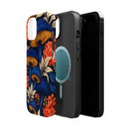 Cobalt Mushrooms | Tough MagSafe Case — product image 47