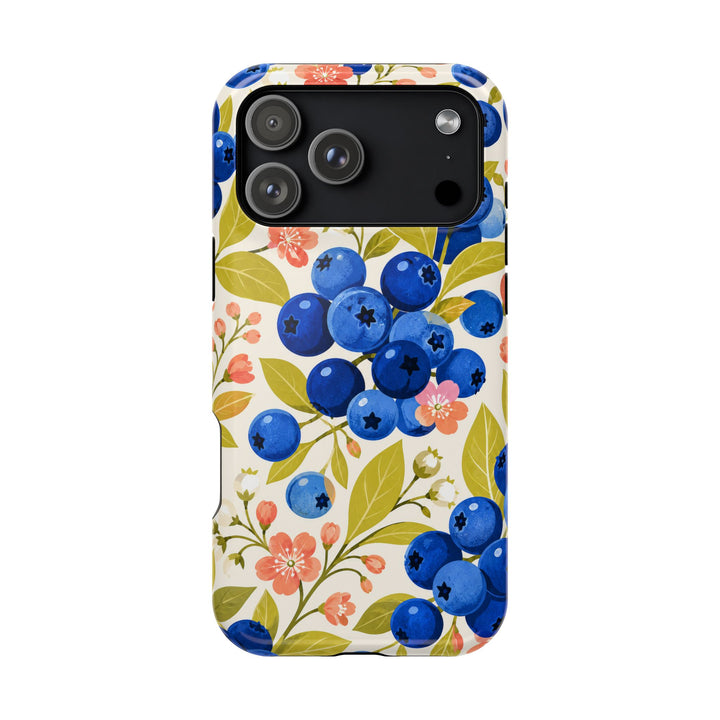 Cobalt Blueberries | Tough MagSafe Case