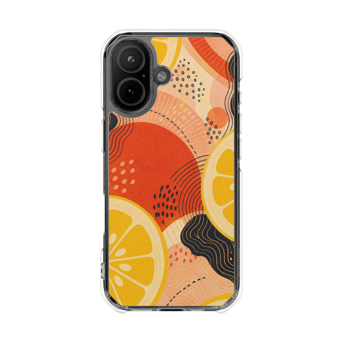 Citrus Atlas | Clear MagSafe Case — product image 14