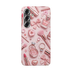 Pink Makeup | Galaxy Clear Case