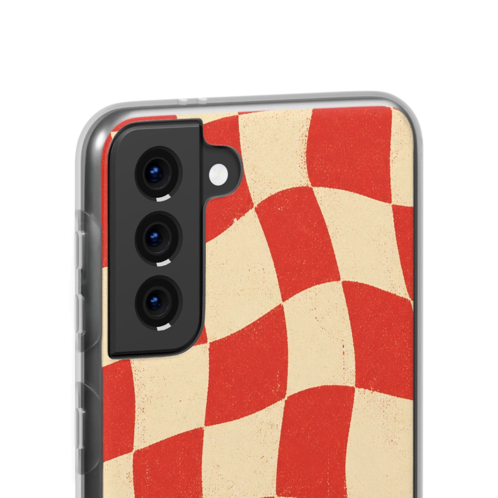 Tomato Wavy | Clear Case
