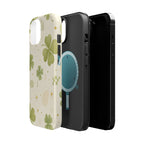 Matcha Clover | Tough MagSafe Case