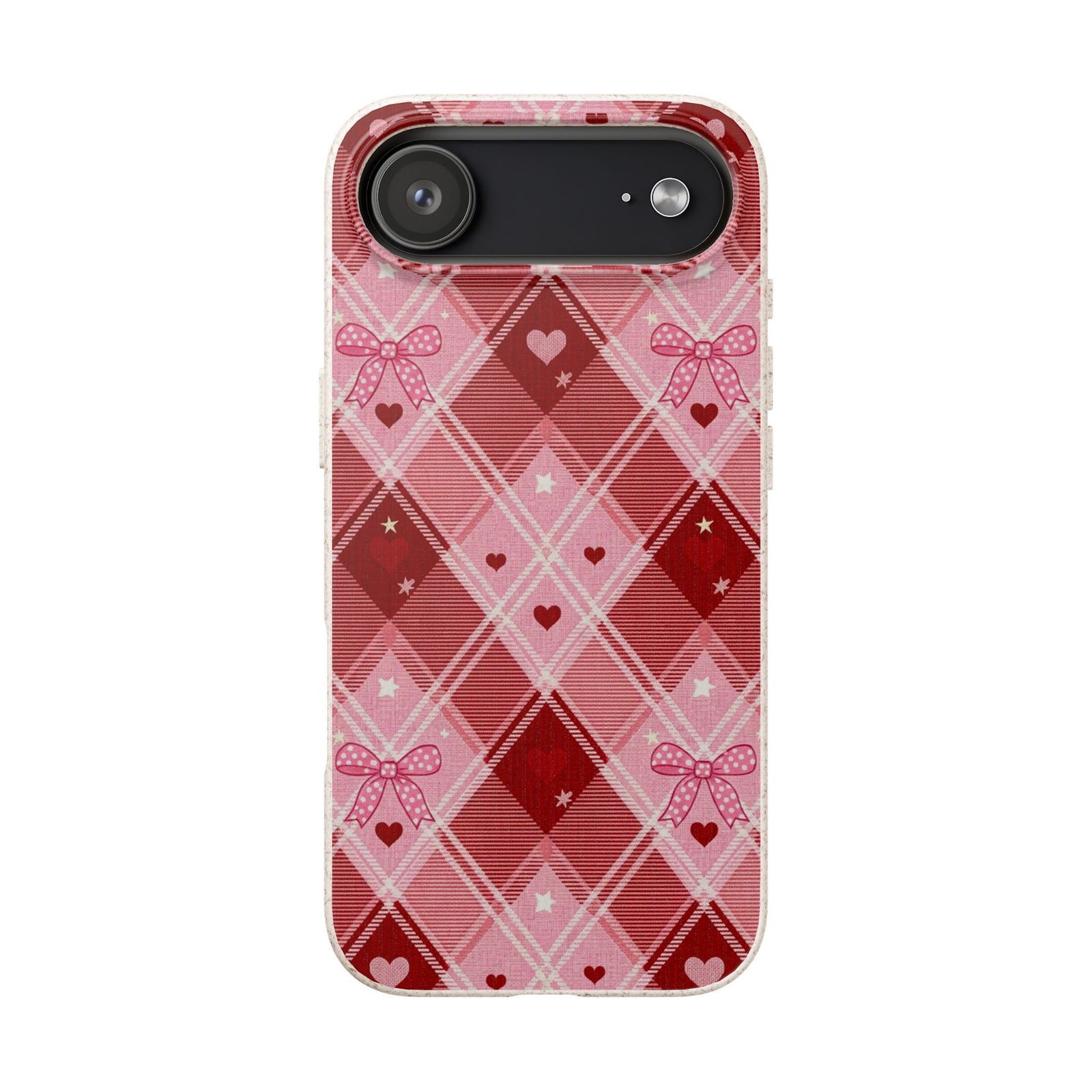 Heart Plaid | Biodegradable Case